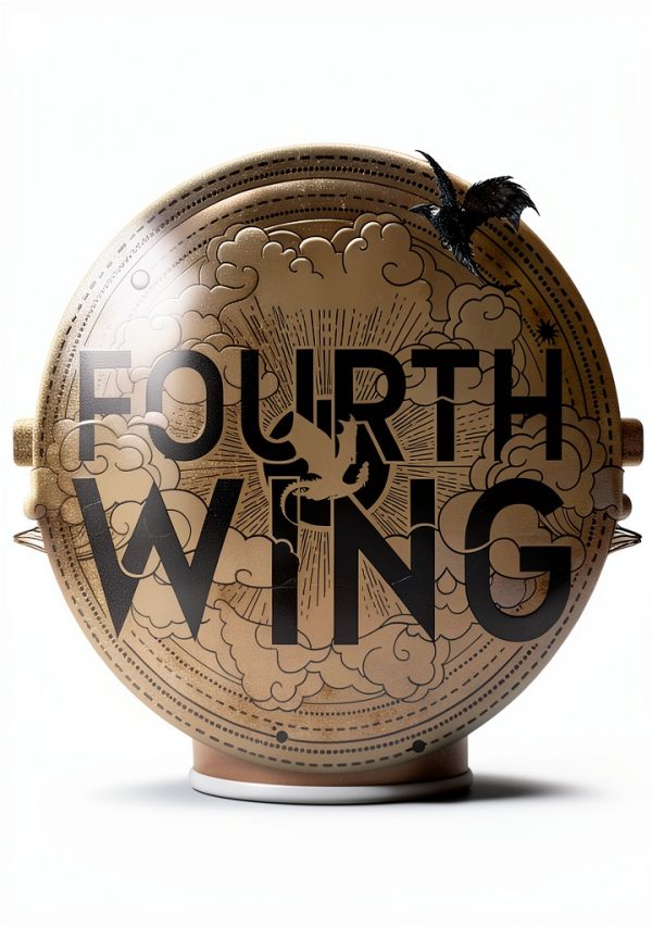 Fourth Wing Book 1 Romance Novel by Hugo Roman French Kindle Edition-0